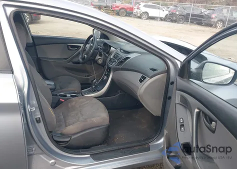 2016 Hyundai Elantra Se from USA, damaged, VIN 5NPDH4AE7GH757275